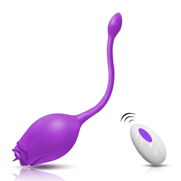 Wireless Rose Vibrator for Women / Female Clitoral Stimulator with Remote Control / Adults Sex Toys - EVE's SECRETS